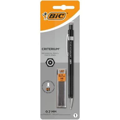 Bic Crayon criterium de 07 mm avec recharge, 1 crayon