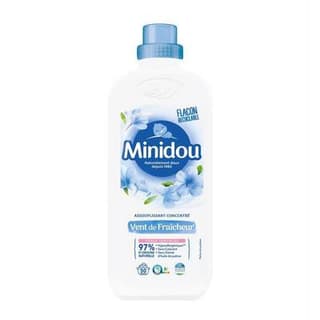 Minidou Adoucissant concentré vent de fraîcheur, 1L