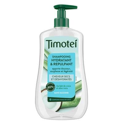 Timotei Shampooing hydratant et repulpant, 600ml