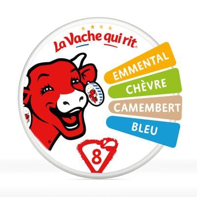 La vache qui rit Fromage Fondu, 8 portions - 120g
