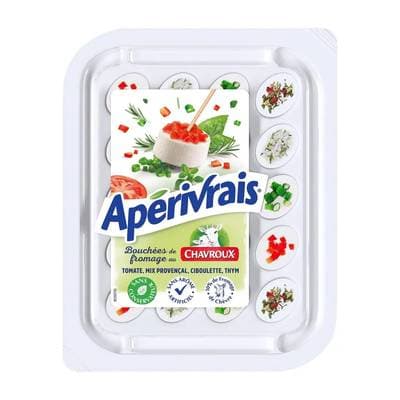 Apérivrais Fromages de chèvre saveur provençale, 100g
