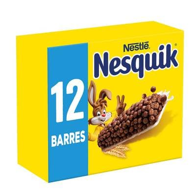 Nesquik Barres au Chocolat, 12 barres