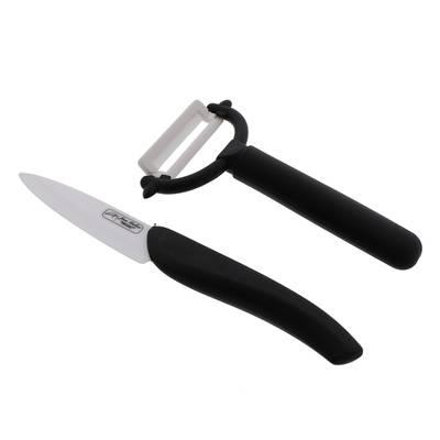 Jean Dubost -  Lot office 8 cm avec étui de protection lame + éplucheur 