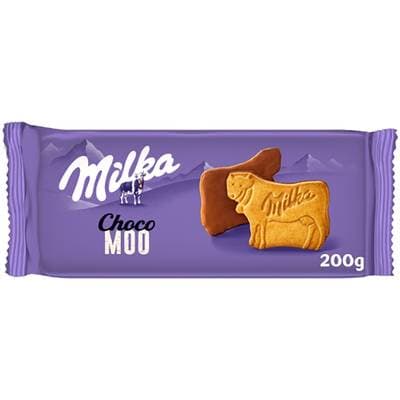 Milka Biscuits nappés au chocolat au lait Choco Moo, 200g