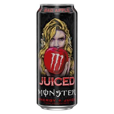 Monster Boisson énergisante au jus de pomme concentré, 50cl