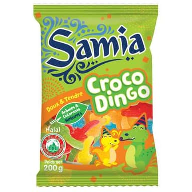 Samia Bonbons Crocodile Dingo - Halal, 200g