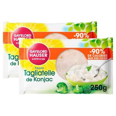 Gayelord Hauser Tagliatelle nature de Konjac, Lot de 2x160g