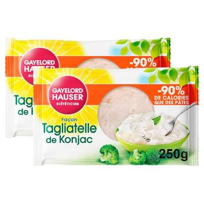 Gayelord Hauser Tagliatelle nature de Konjac, Lot de 2x160g