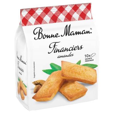 Bonne Maman Financier aux Amandes  x10, 10x25g