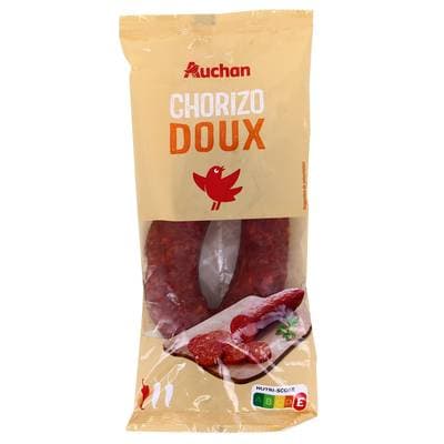 Auchan Chorizo Doux Entier, 225g
