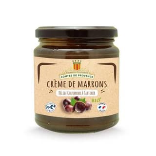Comtes de Provence Crème de Marrons avec brisures Bio, 320g
