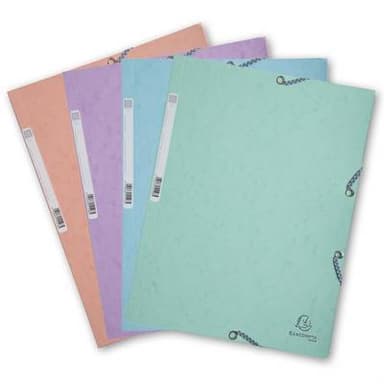 Exacompta Chemise à élastique 3 rabats 24x32 cm