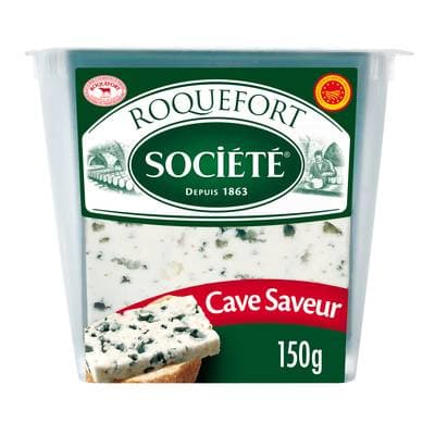 Société Roquefort Cave Saveur, 150g
