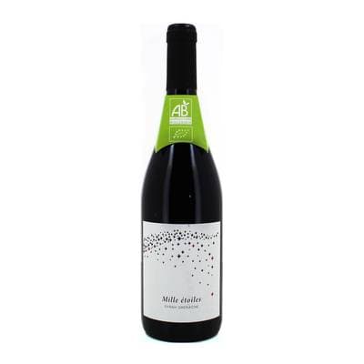 Vin De France rouge Mille Etoiles Bio, 75cl