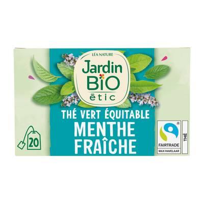 Jardin Bio Etic - Thé Vert Menthe Fraîche Bio - 20 sachets