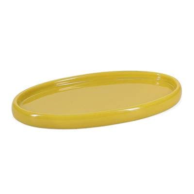 Collection Billie Plat à servir 23x13cm mustard yellow, 1 pièce