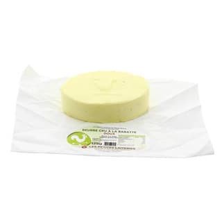 Les Petites Laiteries Beurre Doux à La Baratte - Lait de vache cru, 125g