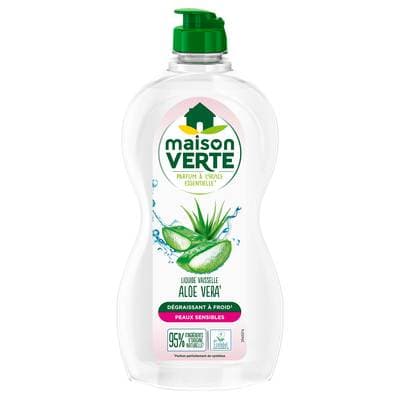 Maison Verte Liquide vaisselle a l'aloé vera peaux sensible, 500ml