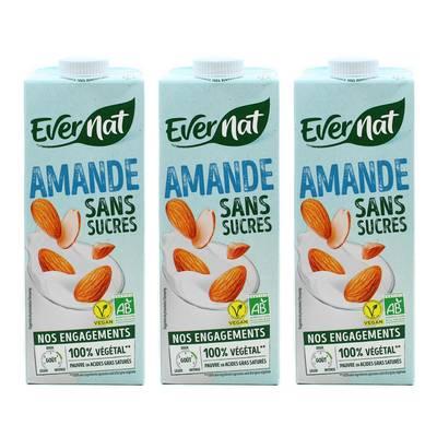 Evernat - Douceur amande sans sucre bio