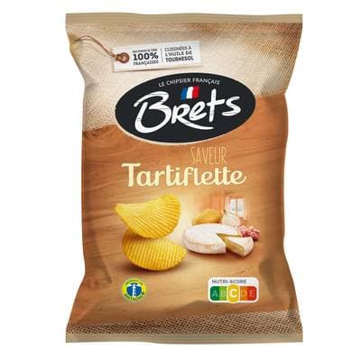Bret's chips saveur tartiflette, 125g