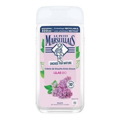 Le Petit Marseillais Crème Douche Extra Douce Lilas, 300ml