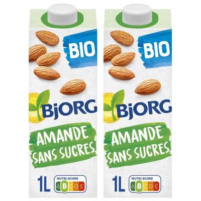 Bjorg - Lait d'Amande Sans Sucres Ajoutés Boisson Végétale Bio