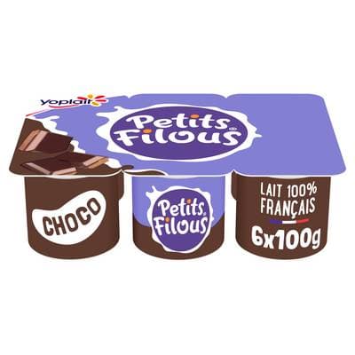 Petits Filous Yaourt chocolat, 6x100g