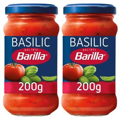 Barilla Sauce Tomates Basilic, Lot de 2x200g