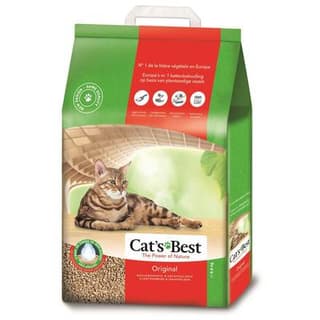 Cats Best Litière végétale Agglomérante Original pour chat 8,6kg, 20L