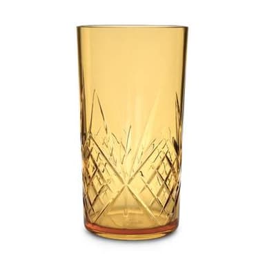 Collection Costa Verre 65cl acrylique amber Costa, 4 verres
