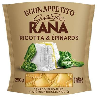 Giovanni Rana Ravioli Ricotta & Epinards, 250g