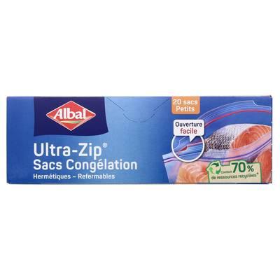 - Albal - Sacs congélation ultra-zip Petit Modèle - 1 L