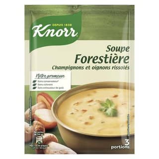 Knorr Soupe forestière- Champignons et oignons rissolés déshydratée, 85g