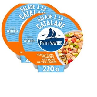 Petit Navire Salade à la Catalane en conserve, Lot de 2x220g