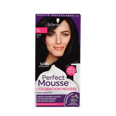 Perfect Mousse - Coloration Mousse Permanente 200 Noir