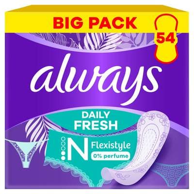 Always Protège-Slip Daily Fresh Normal, 54 Protège Slips