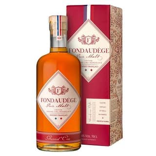 Fondaudege Whisky pure malt finition grand cru bordelais 40°, 70cl