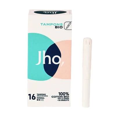 JHO Tampons avec applicateur carton - normal, 16 tampons