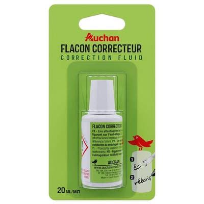 Auchan Flacon correcteur, 20ml