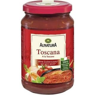 Alnatura Sauce tomate à la Toscane bio en bocal, 325ml