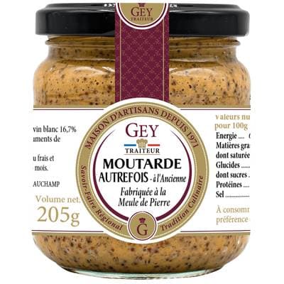 Raoul Gey Moutarde d'Autrefois à l'Ancienne, 190g