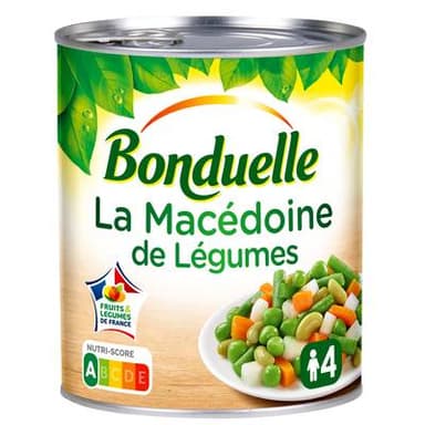 Bonduelle Macédoine de légumes, 530g