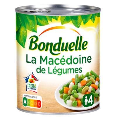 Bonduelle Macédoine de légumes, 530g