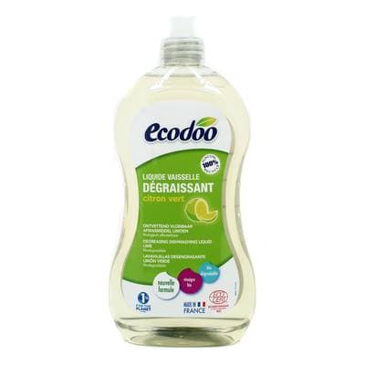 Ecodoo Liquide vaisselle citron vert bio dégraissant ECOCERT, 500ml