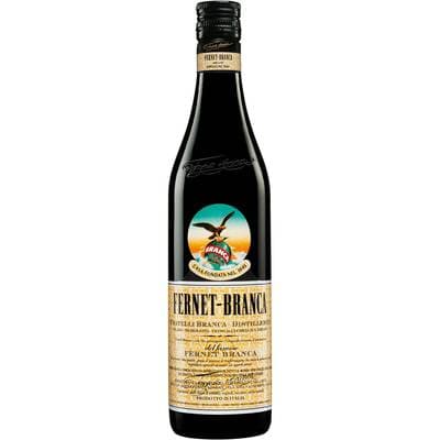 Fernet - Branca Alcool à base de plantes 40°, 70cl