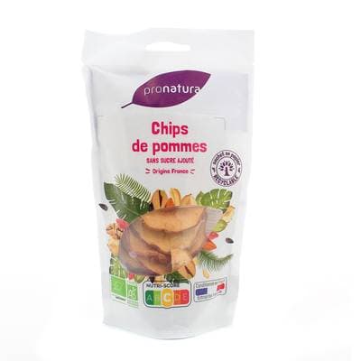Pronatura Chips de pommes bio, 50g