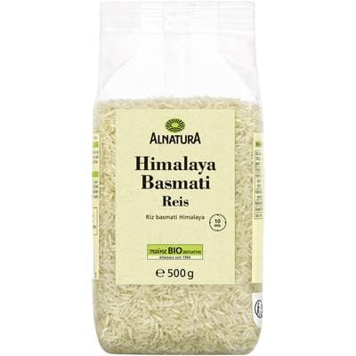 Alnatura Riz Basmati blanc bio en vrac, 500g