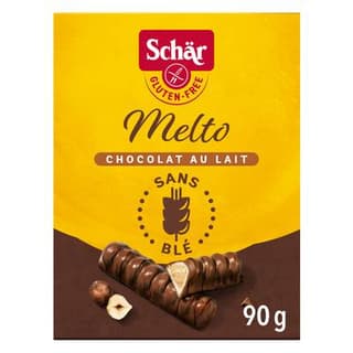 Schär Melto- Barres chocolatées sans gluten, 3x30g