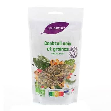 Pronatura Cocktail noix et graines bio, 250g