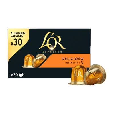 L'or Espresso Café Delizioso N°5 Compatible Nespresso, 30 capsules